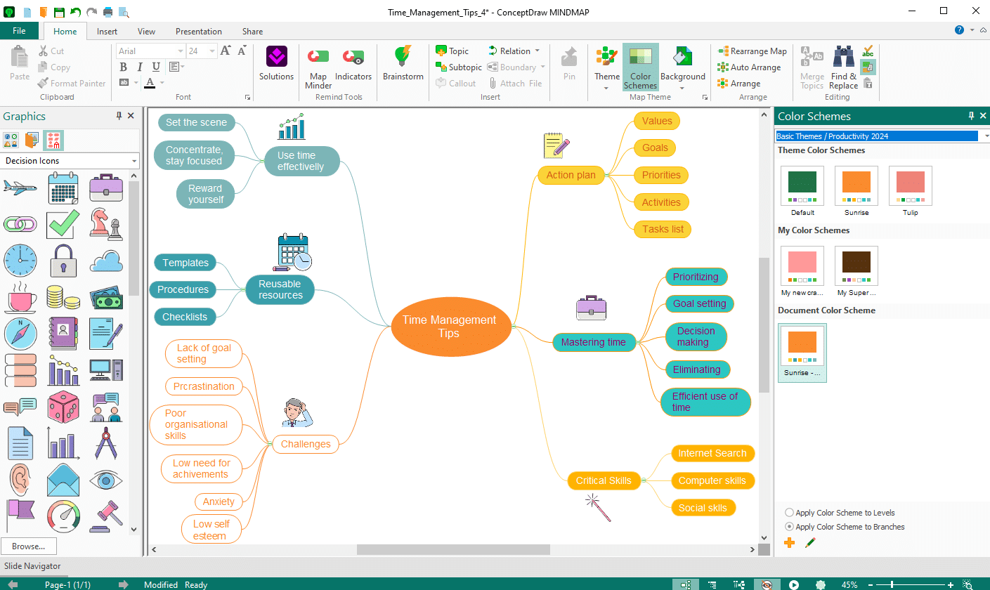 ConceptDraw MindMap v16 - CD & E Distribution