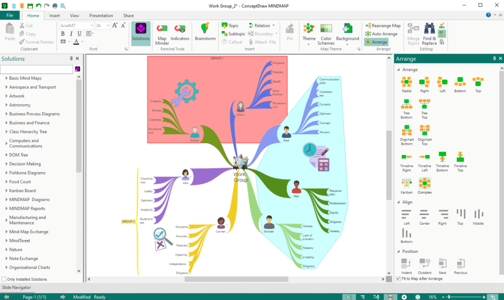 ConceptDraw MindMap 16 ConceptDraw MindMap v16